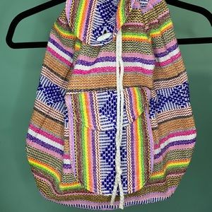 Embroidered backpack imported from Oaxaca,Mexico